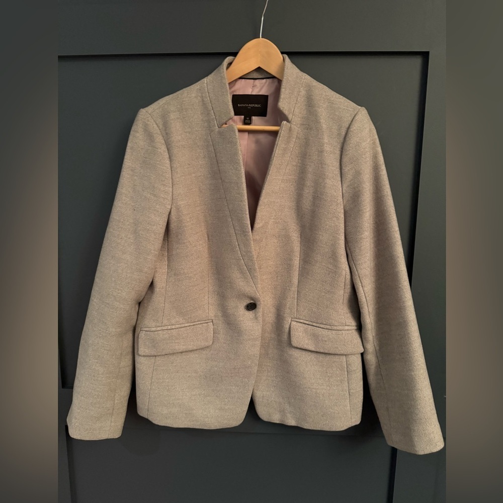 Banana Republic Women's Grey Blazer